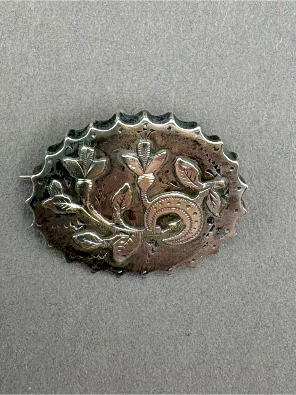 Frederick Sidney Banks Edwardian Silver Brooch - Picture 7 of 7
